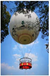 縣府將規劃氦氣球體驗　讓民眾飽覽九九峰山巒美景