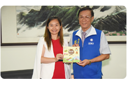 加拿大省議員康安禮拜會 林縣長盼促進兩地交流