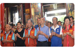 韓國瑜南投宗教寺廟之旅 林縣長分享南投經驗