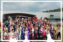 日月同心生生世世 南投縣108年集團婚禮日月潭熱鬧登場