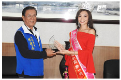 世界美顏小姐高曼容榮耀返鄉 樂當南投縣最美代言人