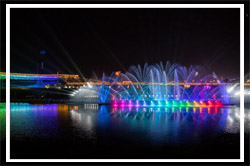 南投燈會絢爛精彩 音樂幻彩水舞每日磅礡上演11場