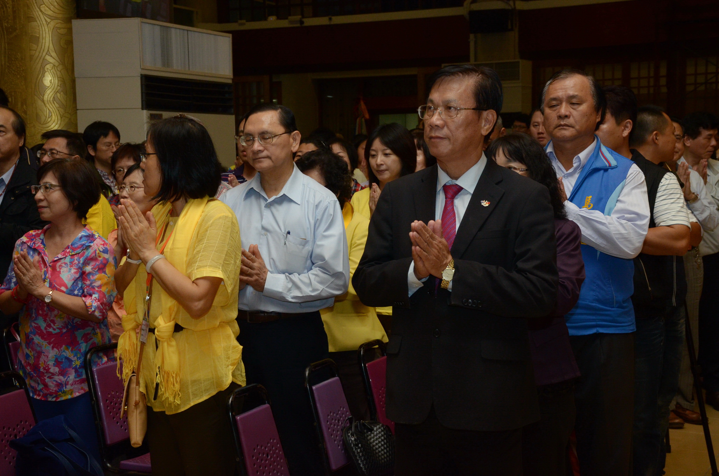 圖片-草屯鎮雷藏寺26日舉辦法會　林縣長參與祈福