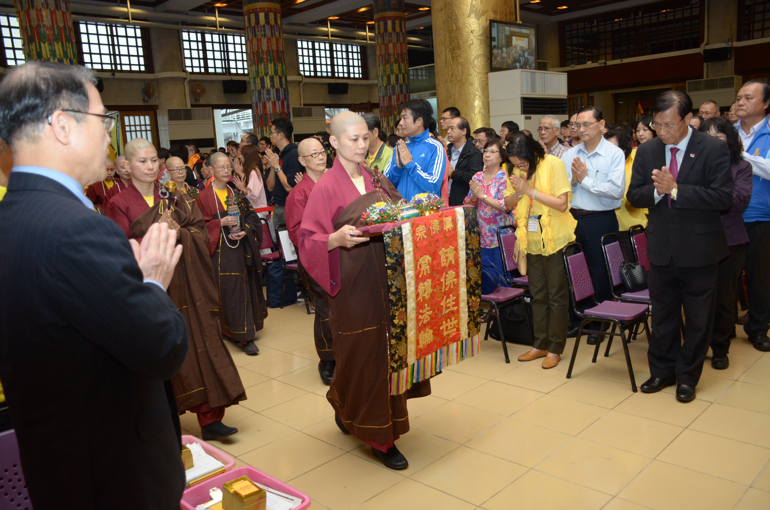相關圖片2-草屯鎮雷藏寺26日舉辦法會　林縣長參與祈福
