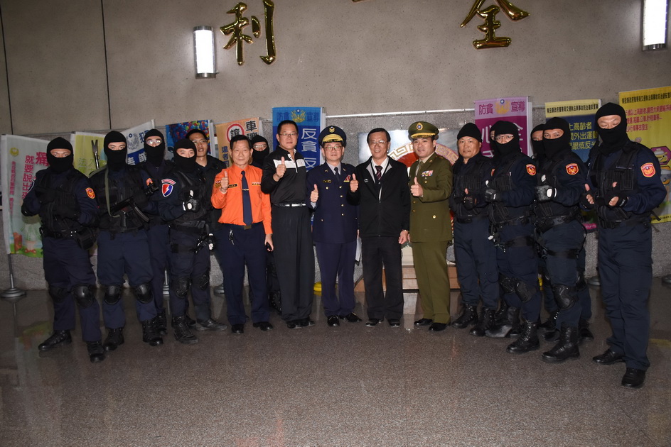 相關圖片1-春安工作啟動 林明溱宣示維護治安交通讓縣民過好年