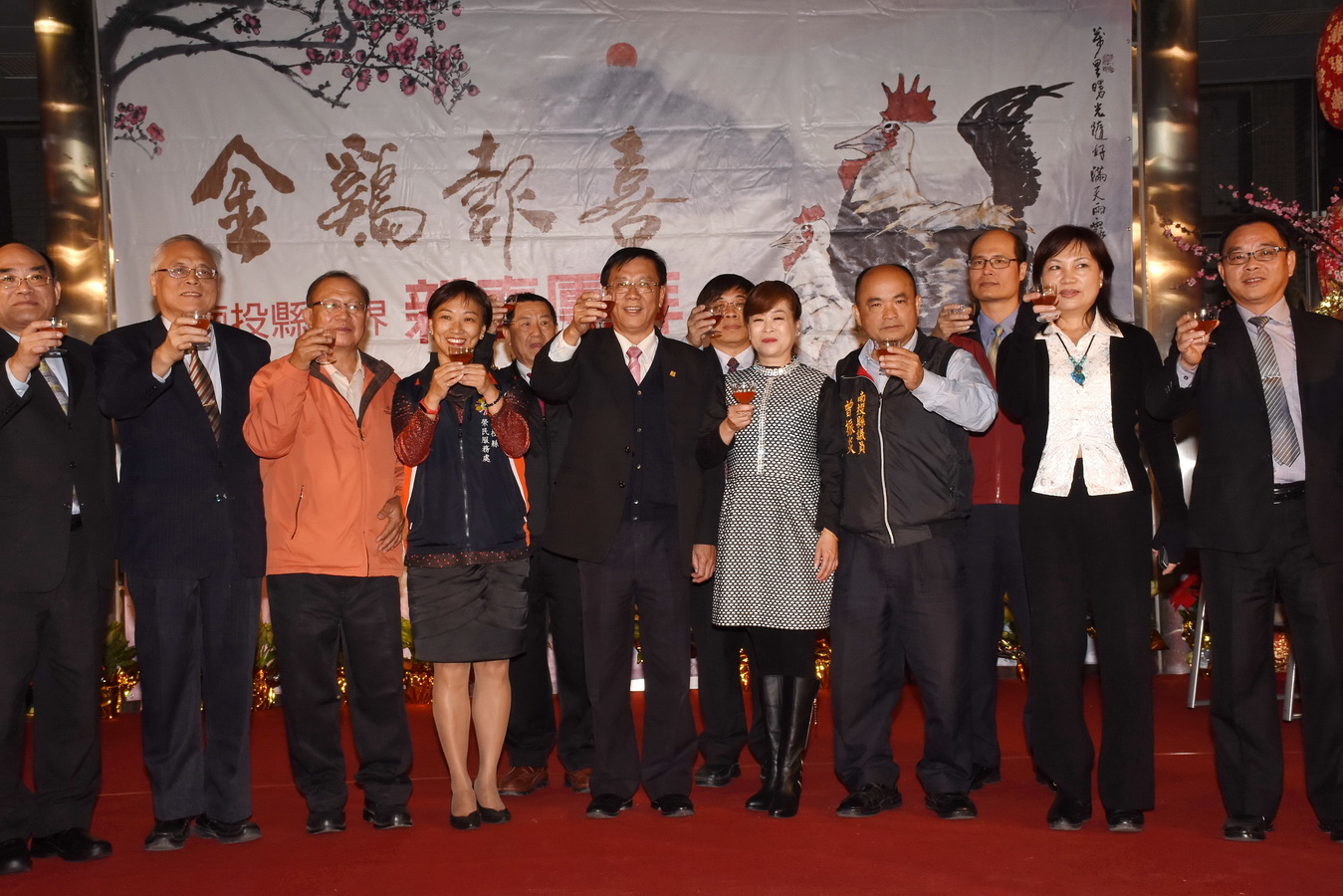 圖片-縣府新春團拜紫南宮土地公婆加持 林縣長勉齊努力讓縣民更幸福