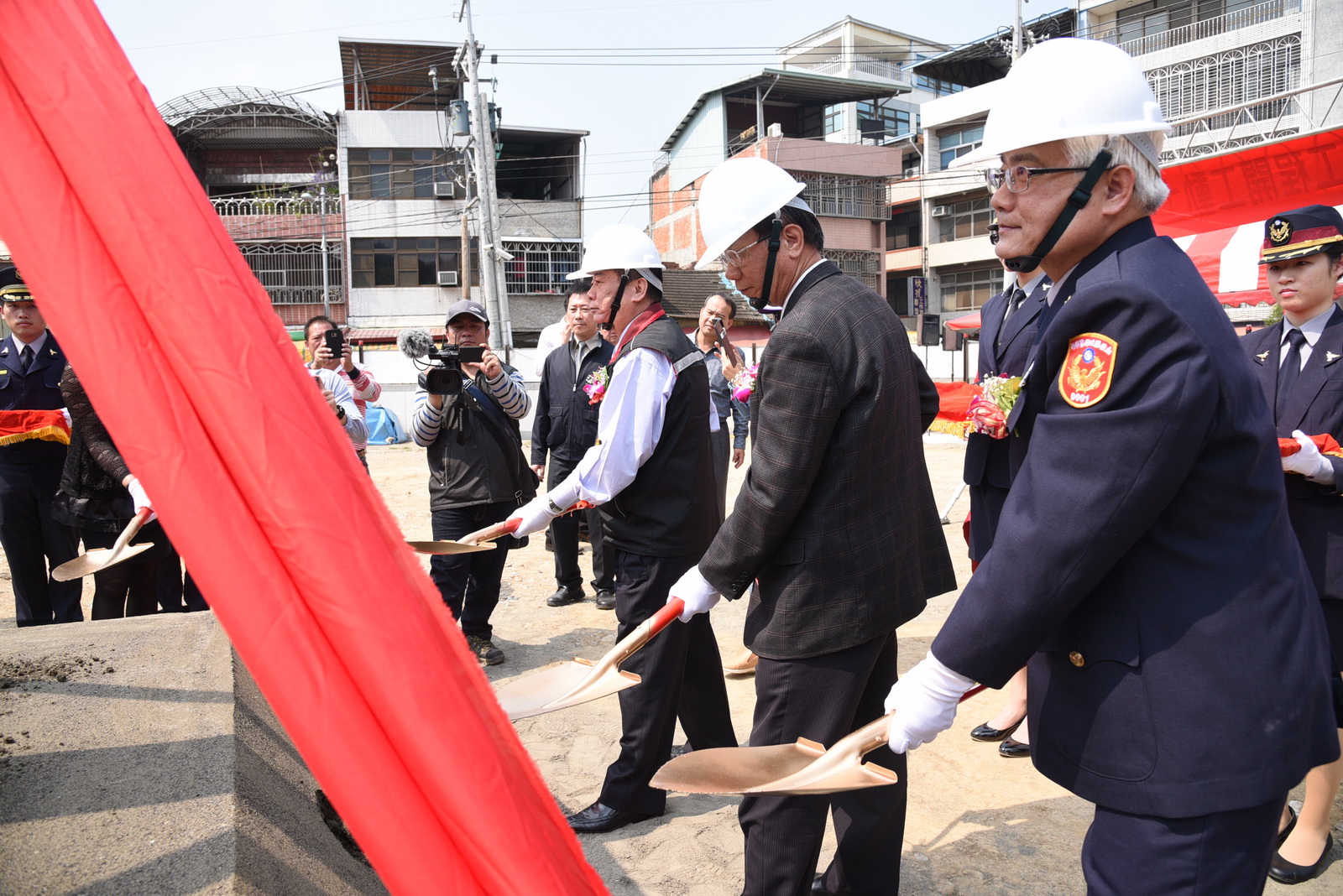 相關圖片1-警察局埔里分局北山派出所新建廳舍動土，年底完工