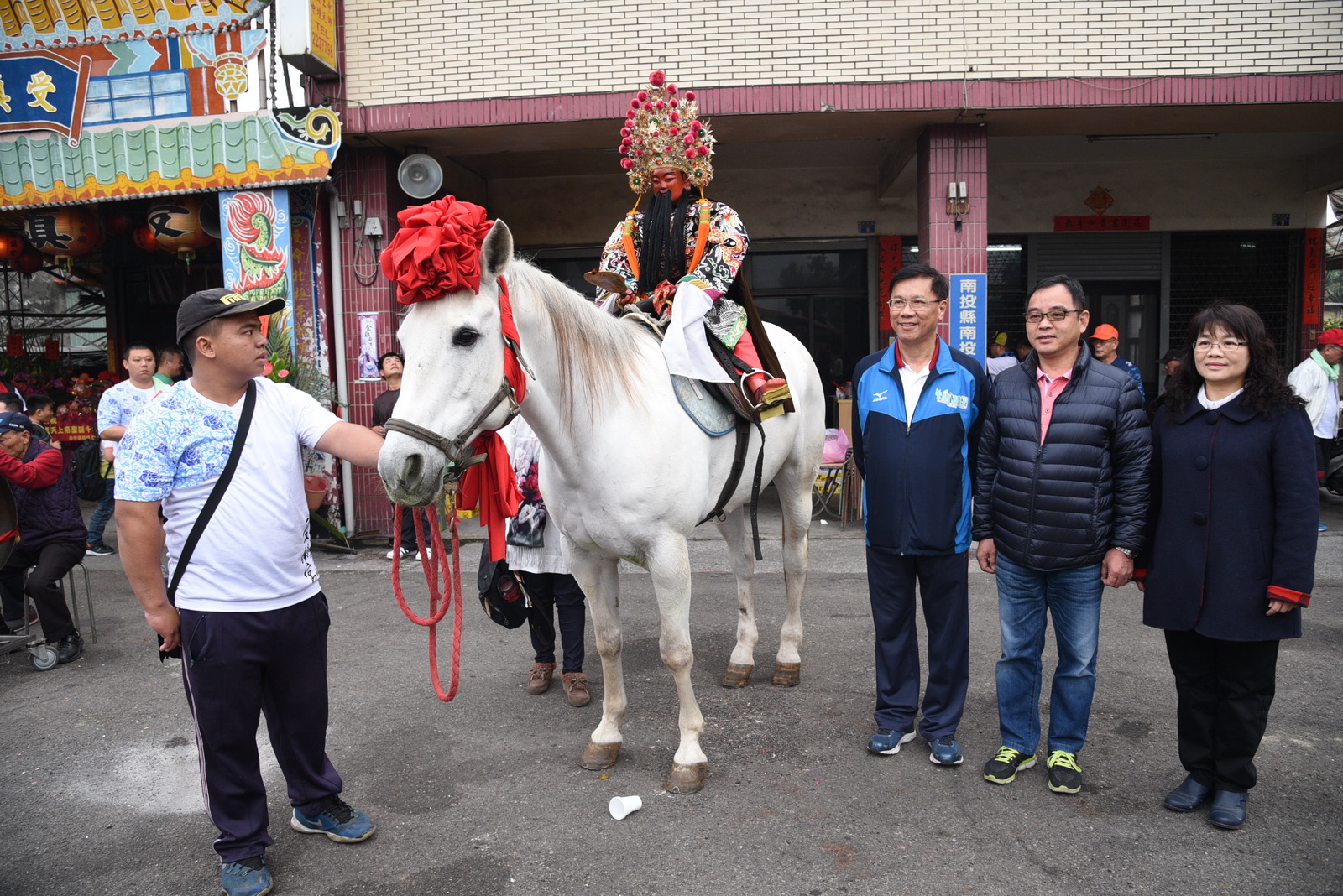 相關圖片2-南投市受鎮宮舉辦玄天上帝民俗文化藝術節，遶境市區祈福