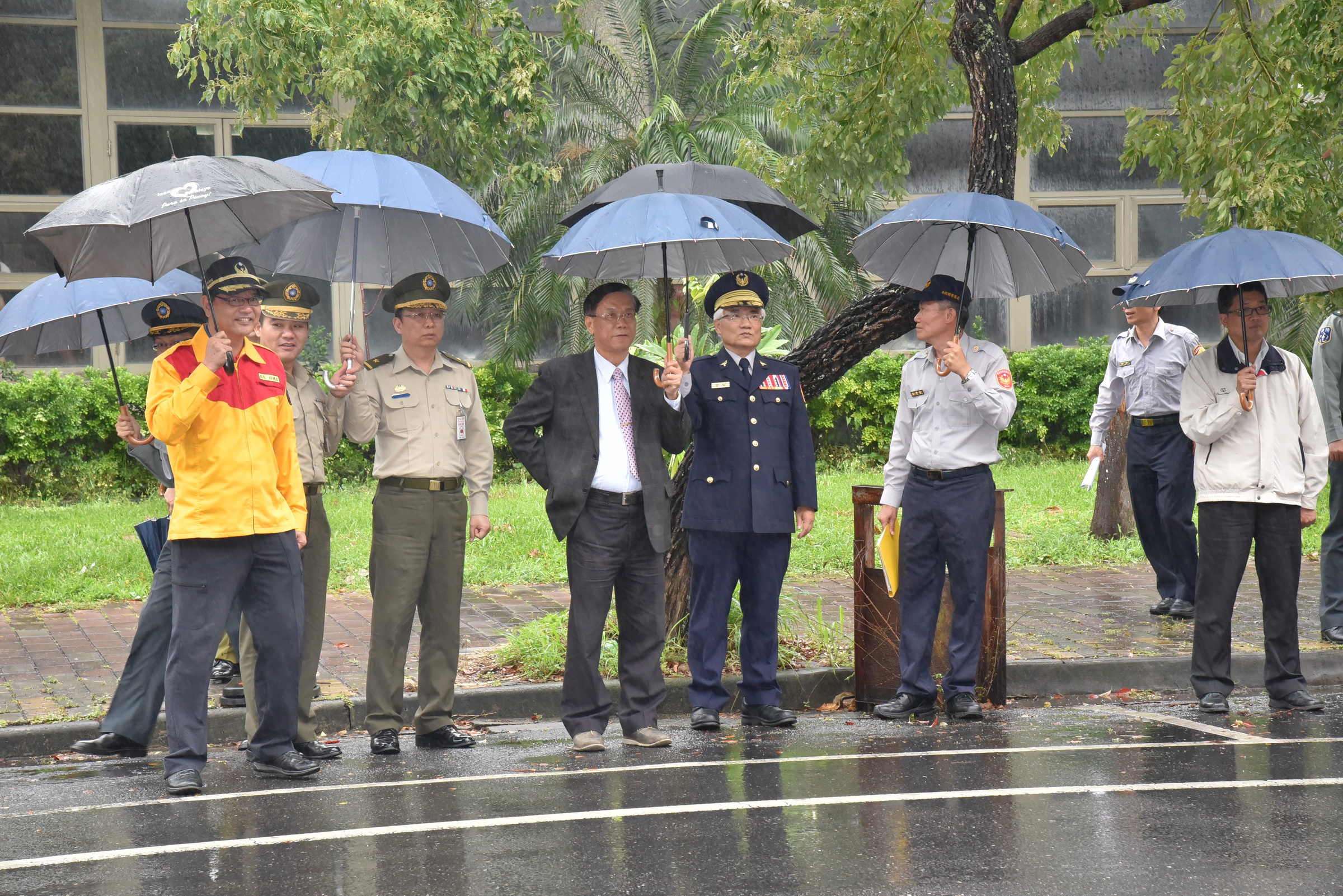 相關圖片1-南投萬安演習　過程逼真緊湊