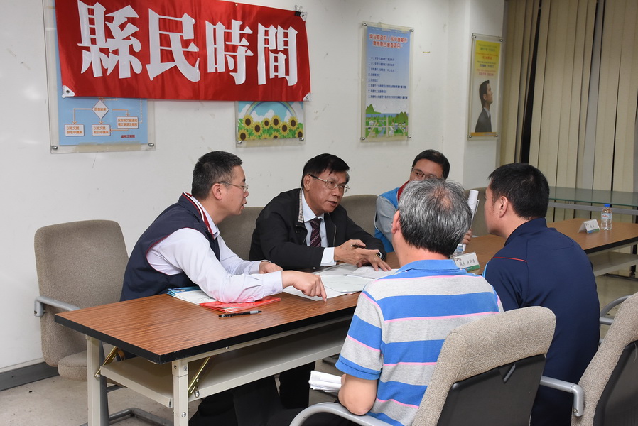 圖片-林縣長主持縣民時間 受理14件陳情案件