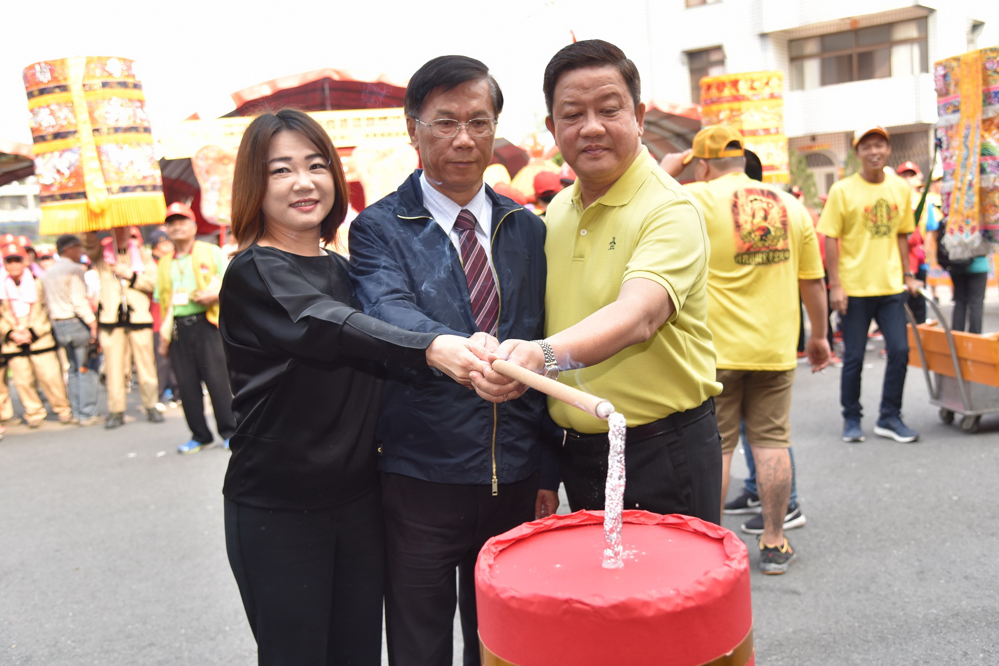 圖片-埔里天后宮媽祖文化節 環保遶境千人行