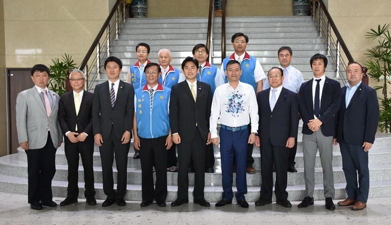 圖片-日本千葉縣自民黨議員訪問團拜會