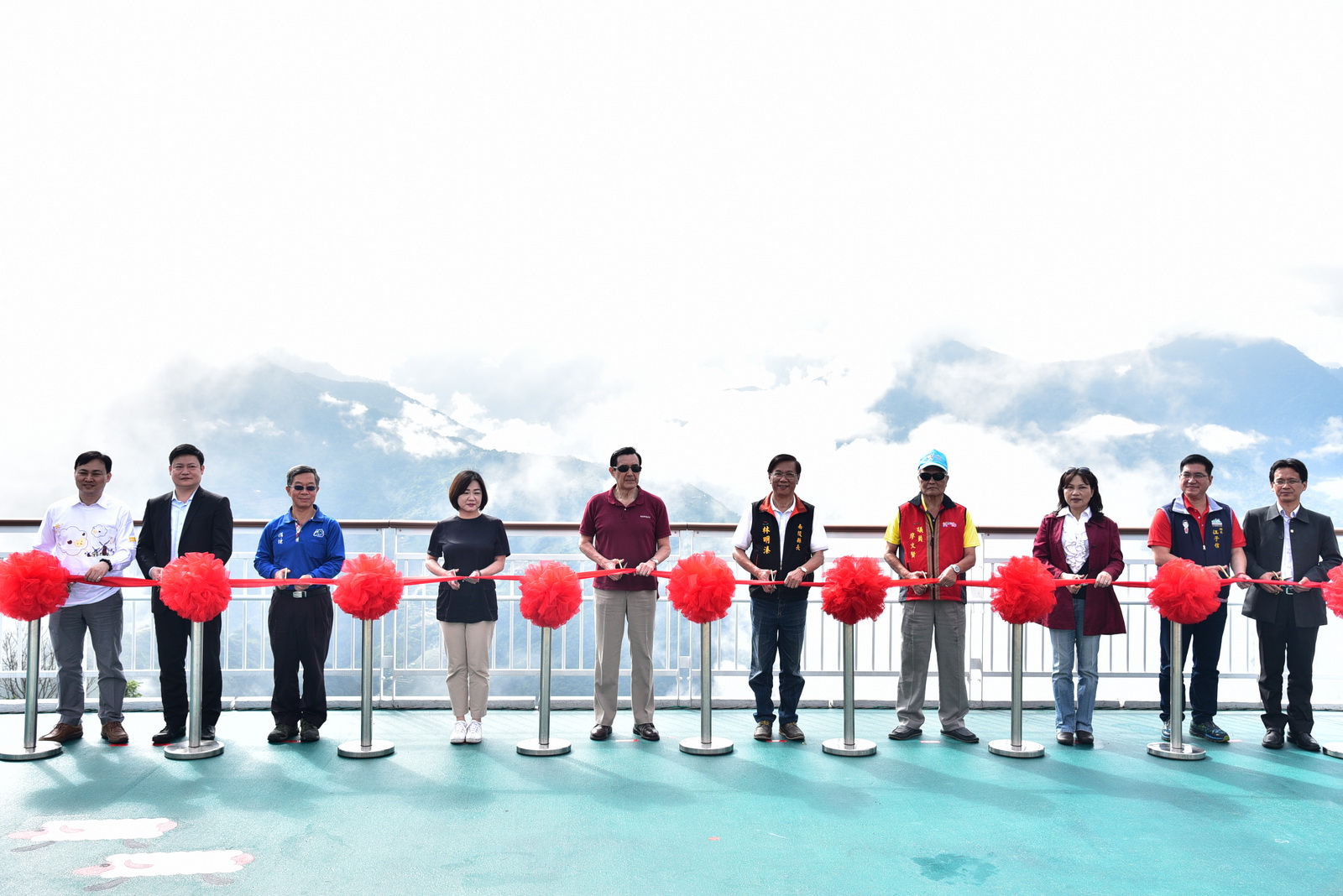 圖片-清境高空觀景步道正式啟用！預約購票收入已破百萬