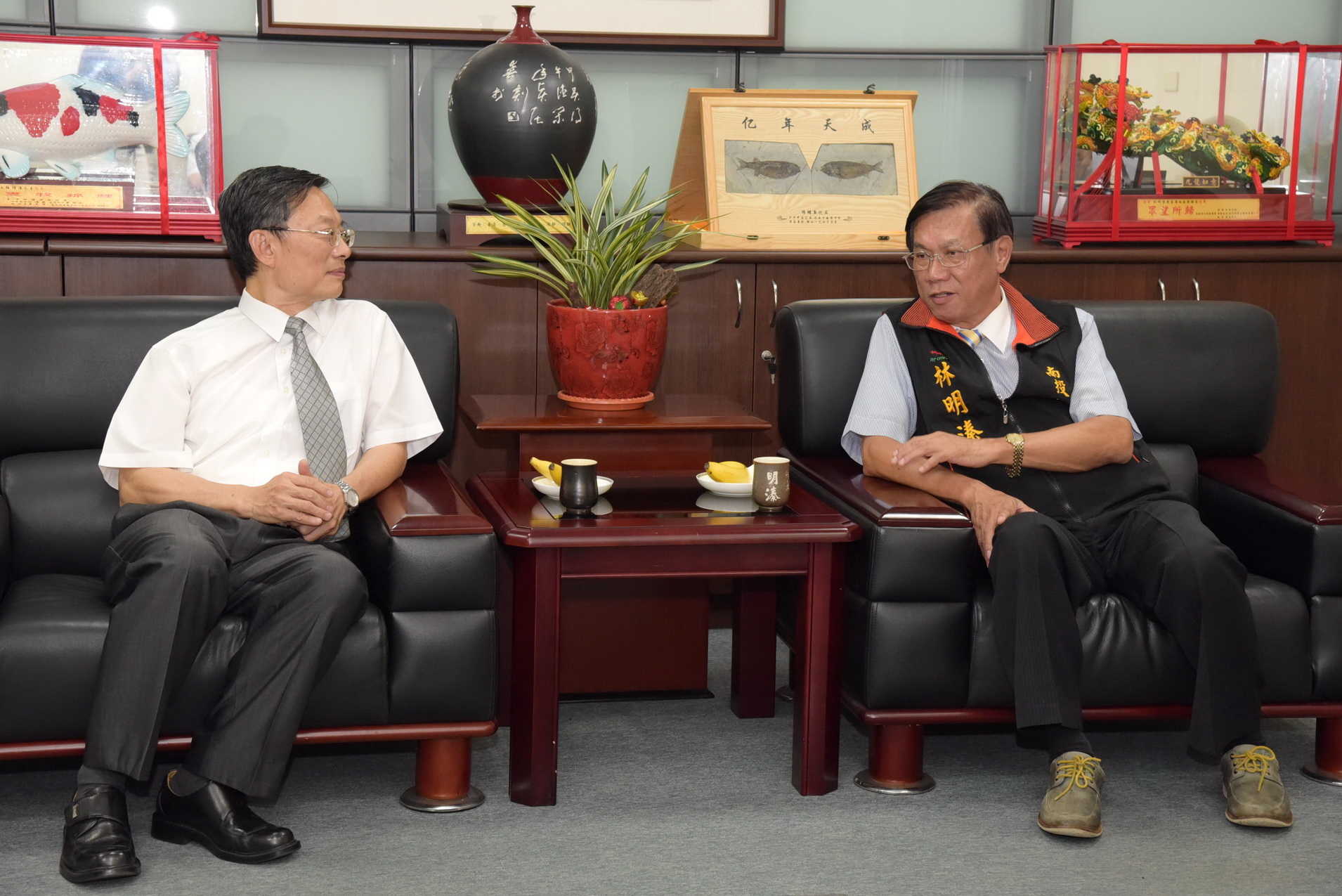 圖片-林縣長要求全面掃毒 杜絕毒品進入校園