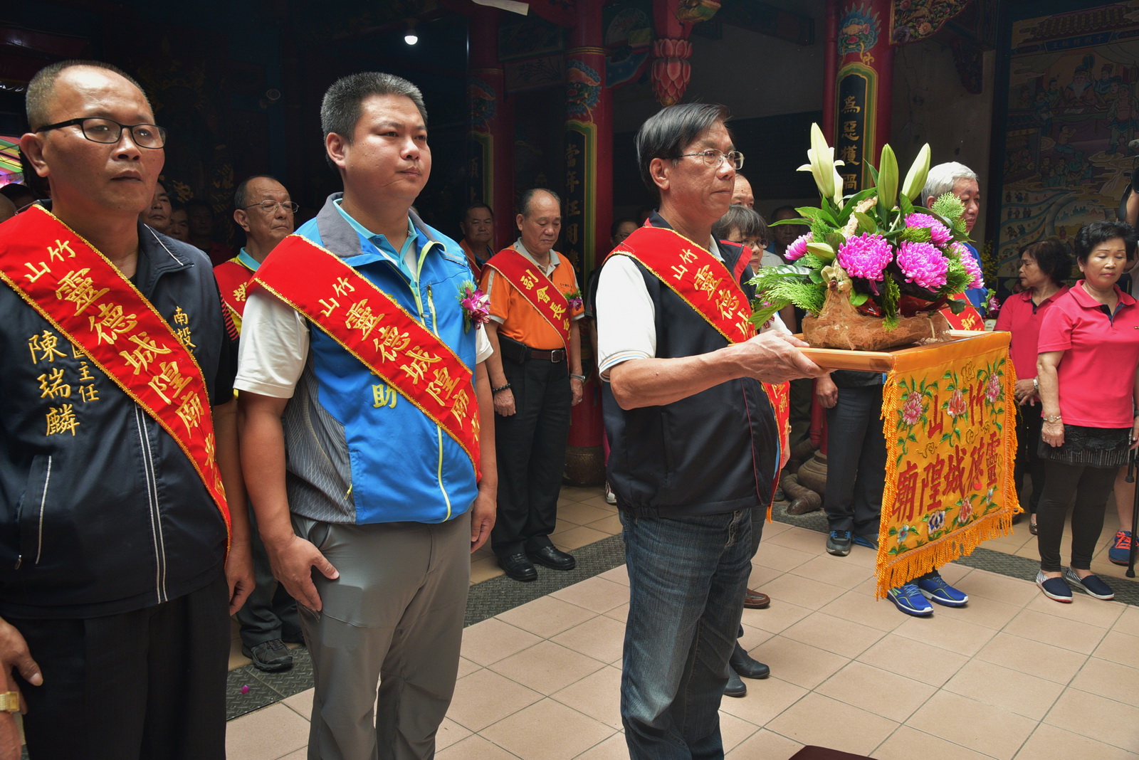 圖片-竹山靈德城隍廟舉辦宗教文化節，全國城隍廟聯誼會聯合祝壽