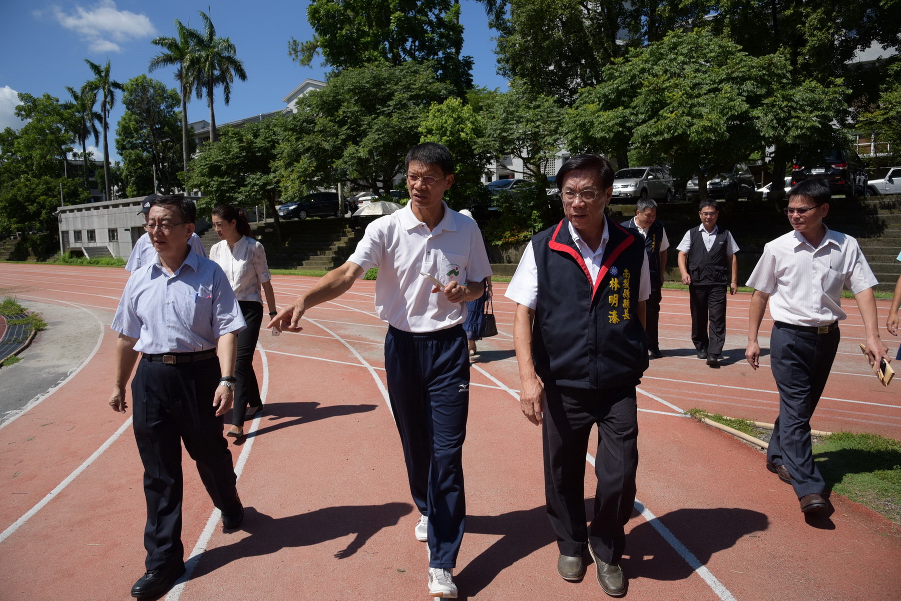 圖片-林縣長關心學校運動環境  獲體育署同意補助5,425萬元