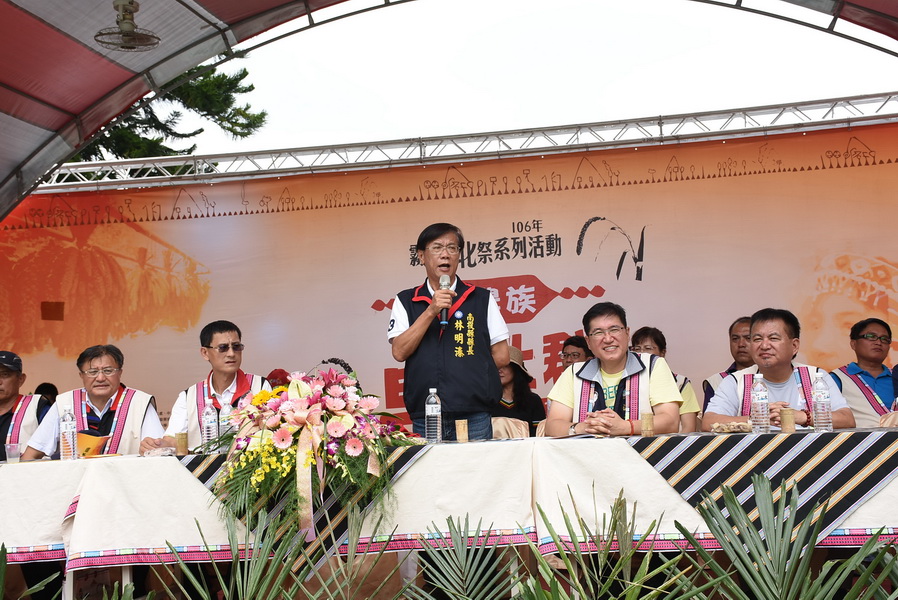 圖片-布農族卓社群感恩祭 仁愛鄉中正國小登場