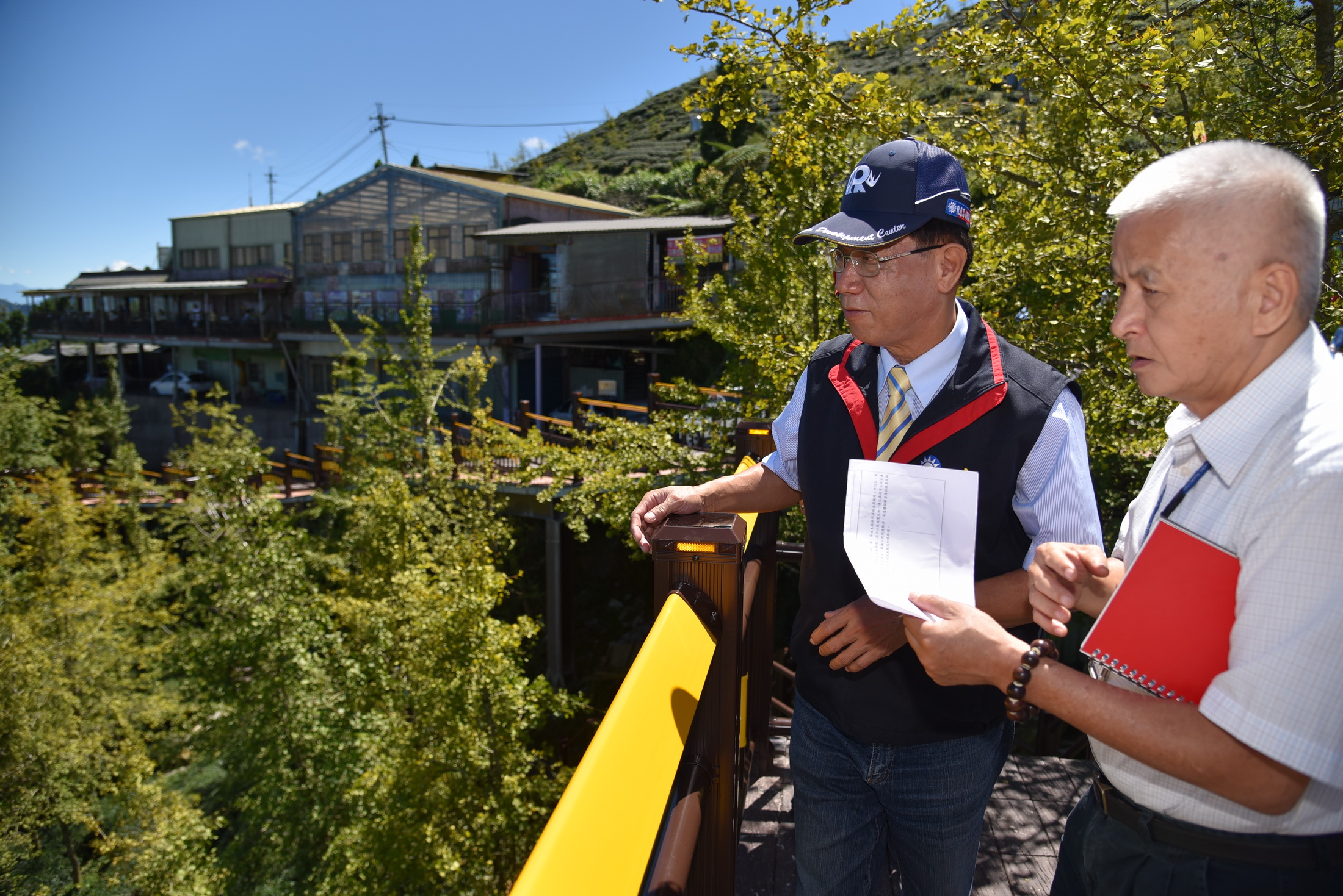 圖片-南投又一亮點　銀杏林景觀遊憩設施完工