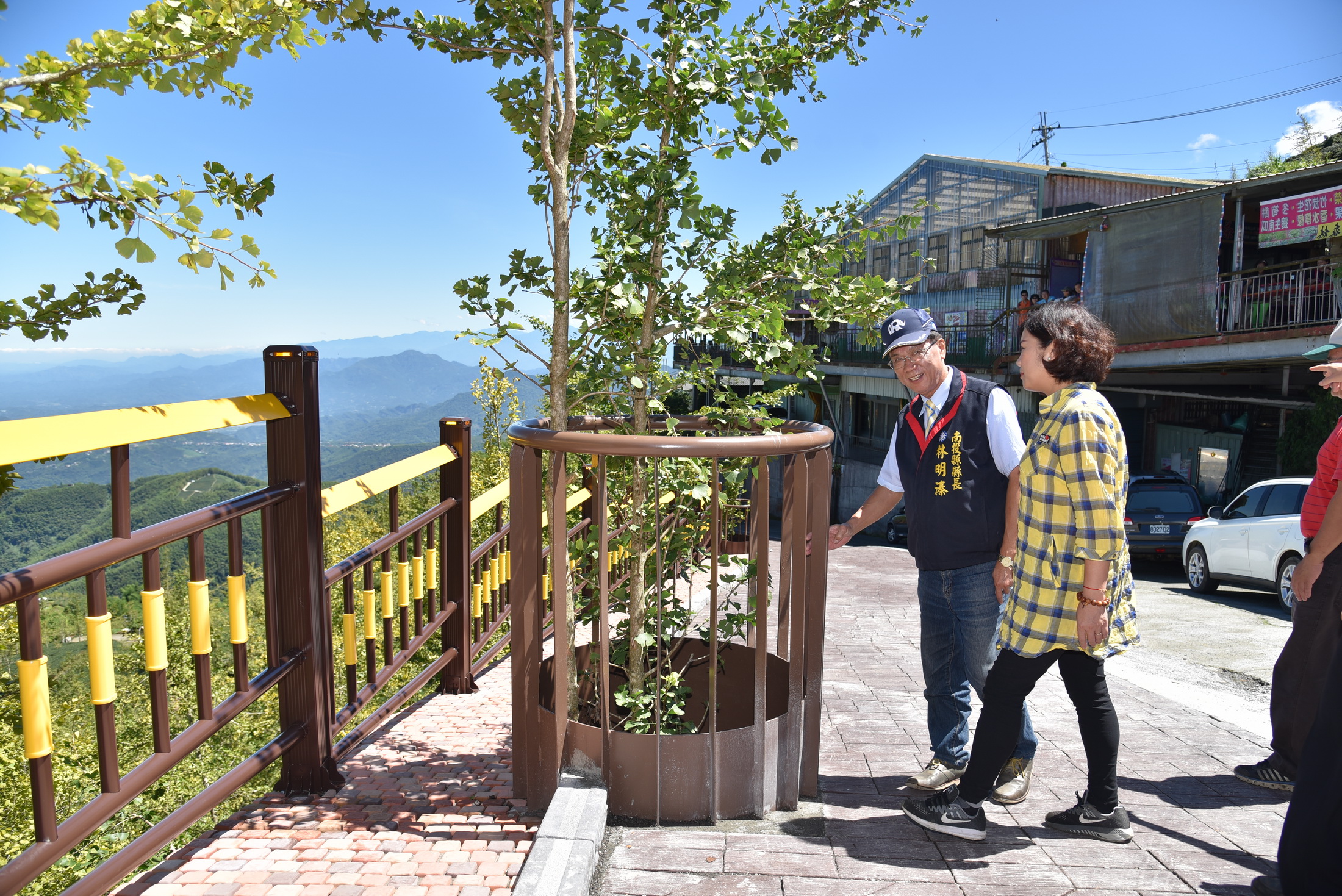 相關圖片1-南投又一亮點　銀杏林景觀遊憩設施完工