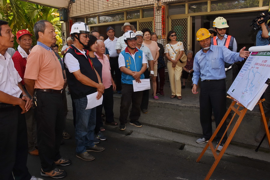相關圖片1-投55線拓寬進度超前 林縣長肯定並感謝台電施作纜線地下化