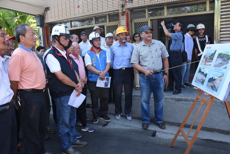 相關圖片2-投55線拓寬進度超前 林縣長肯定並感謝台電施作纜線地下化