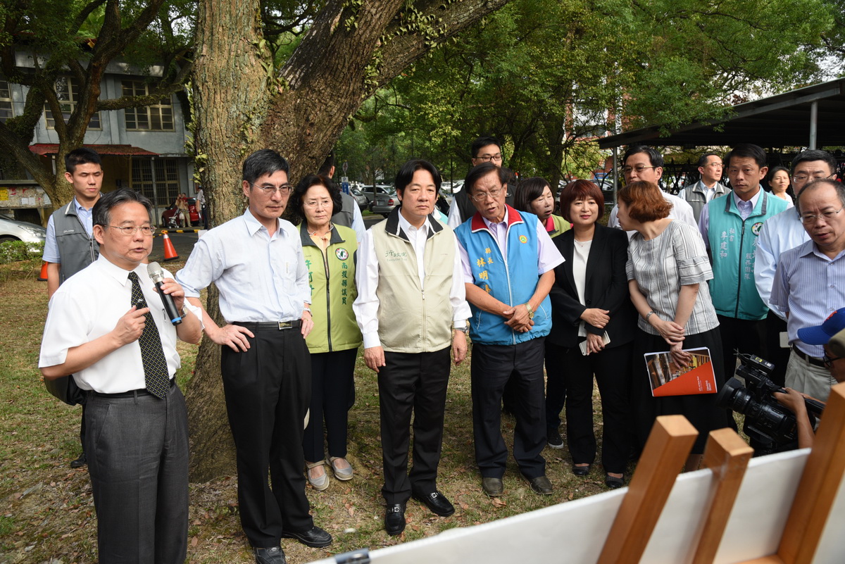 圖片-行政院長視察中興新村　縣府樂見活化再利用