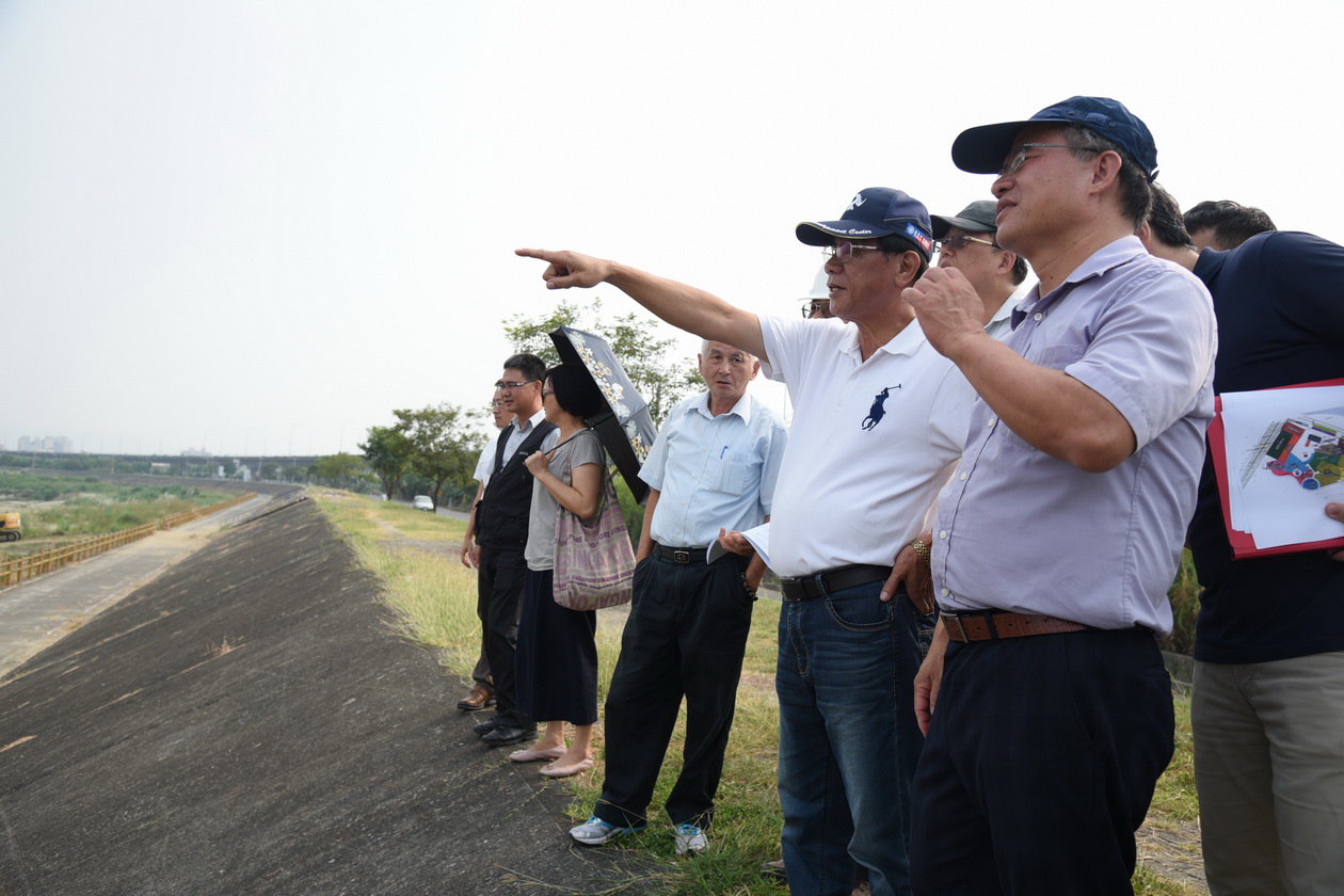 圖片-林縣長會勘燈會場地  打造優美賞燈環境