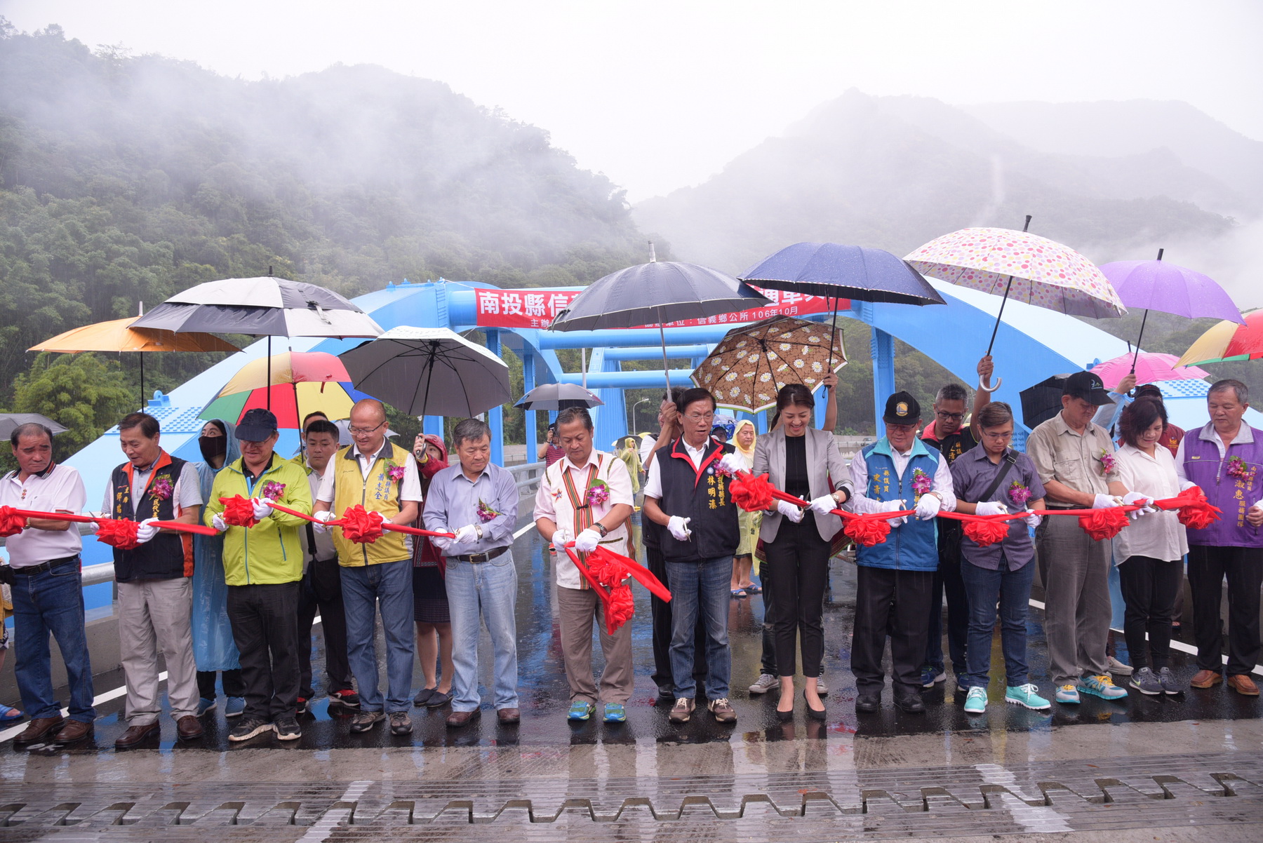 圖片-斥資8,900萬元，信義鄉新桐林橋通車