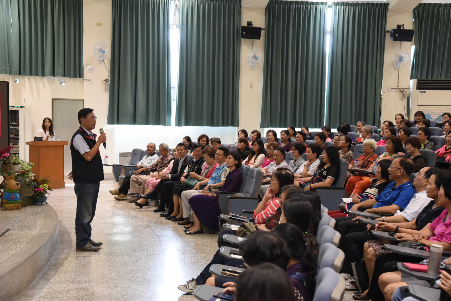 圖片-工商婦女協會談養生　林明溱分享健康之道