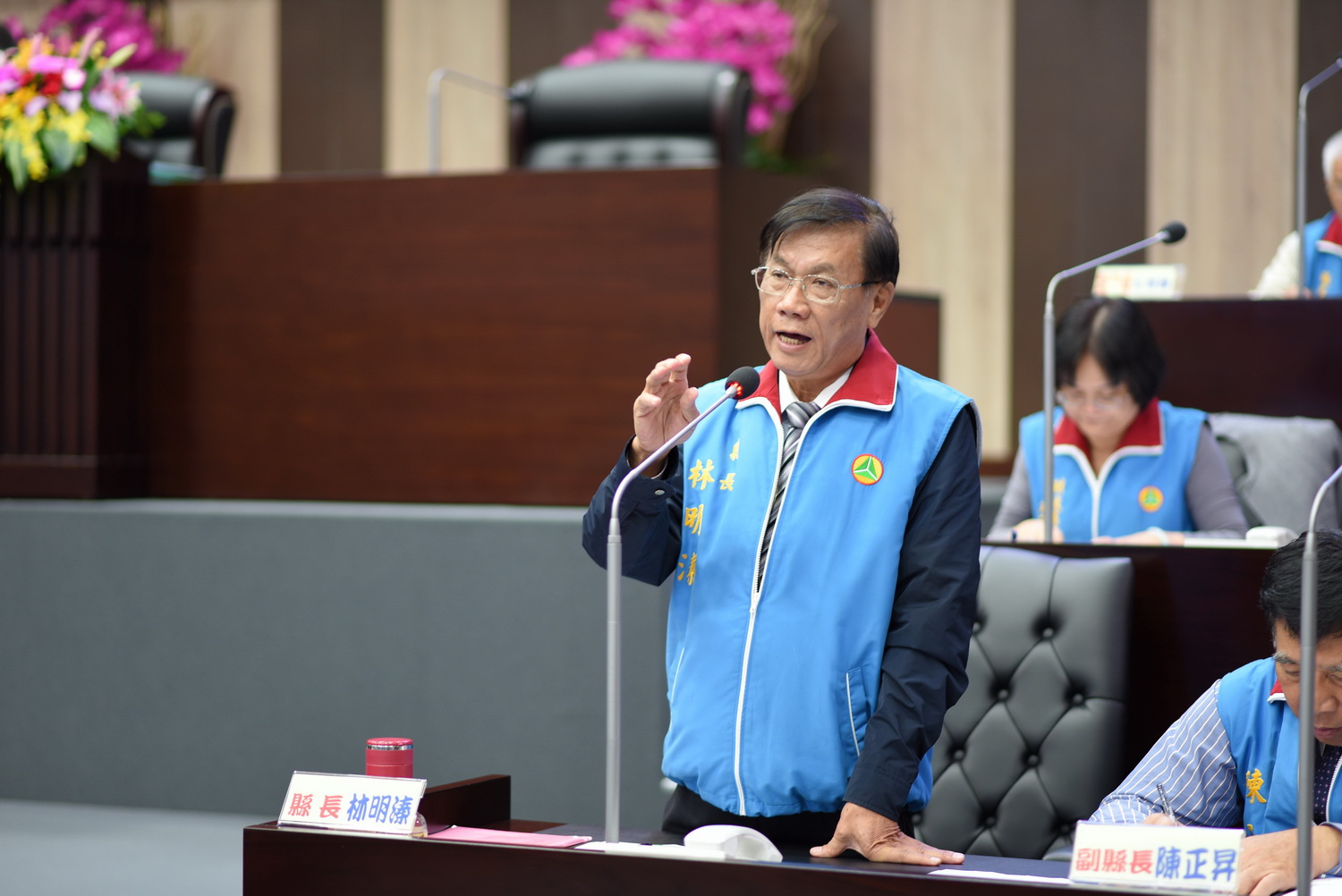 圖片-縣府減債有成　林明溱：數字會說話