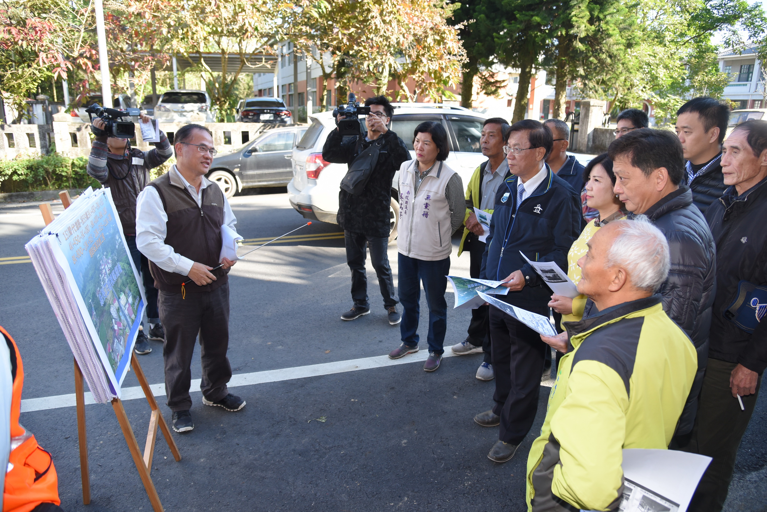 圖片-投55線道路拓寬　竹山至小半天將可通行遊覽車