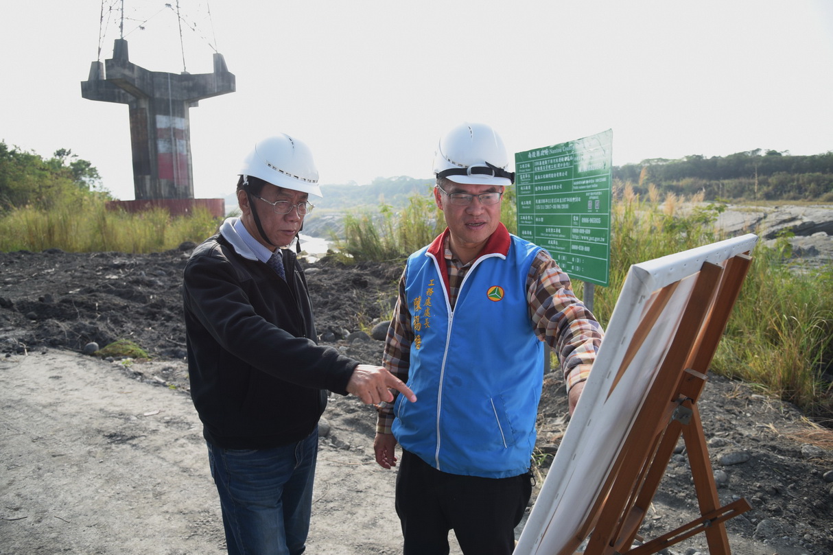 圖片-縣府投入3,700萬元改善濁水溪河床便道    避免砂石車行駛省道