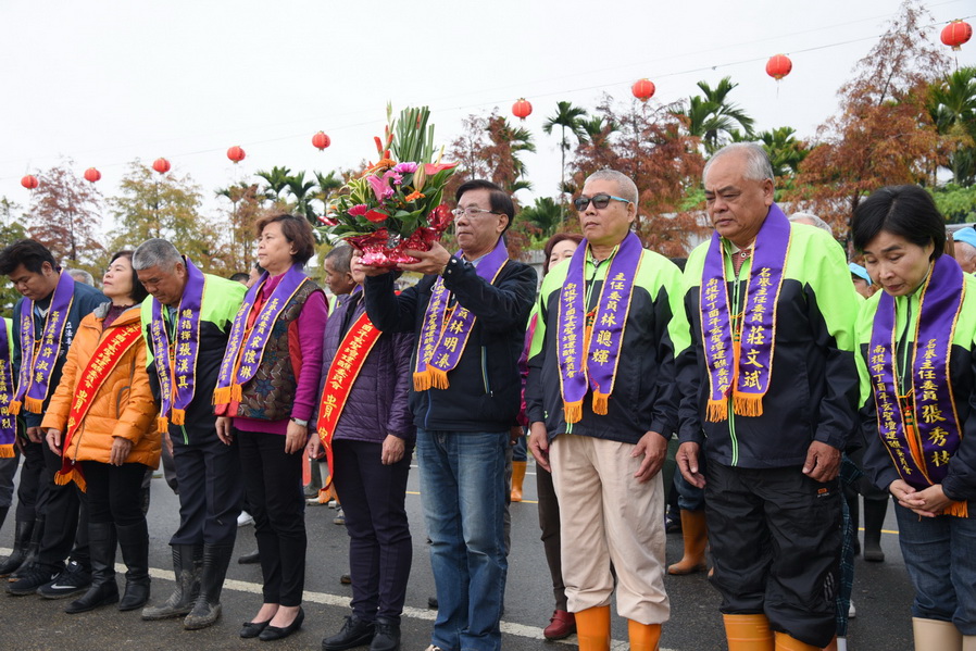 圖片-南投丁酉年清醮大典開香    林縣長祈縣境平安