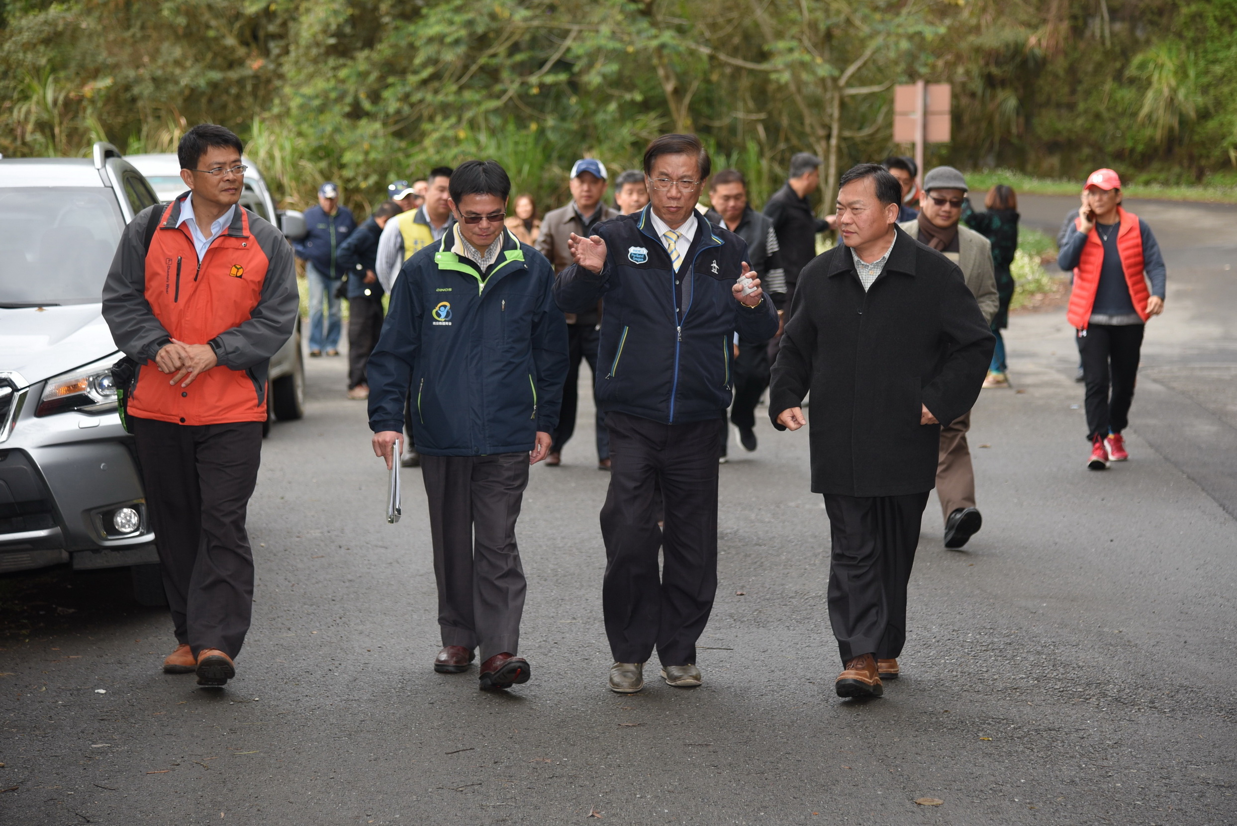 相關圖片1-縣長會勘月牙灣輕艇訓練中心用地