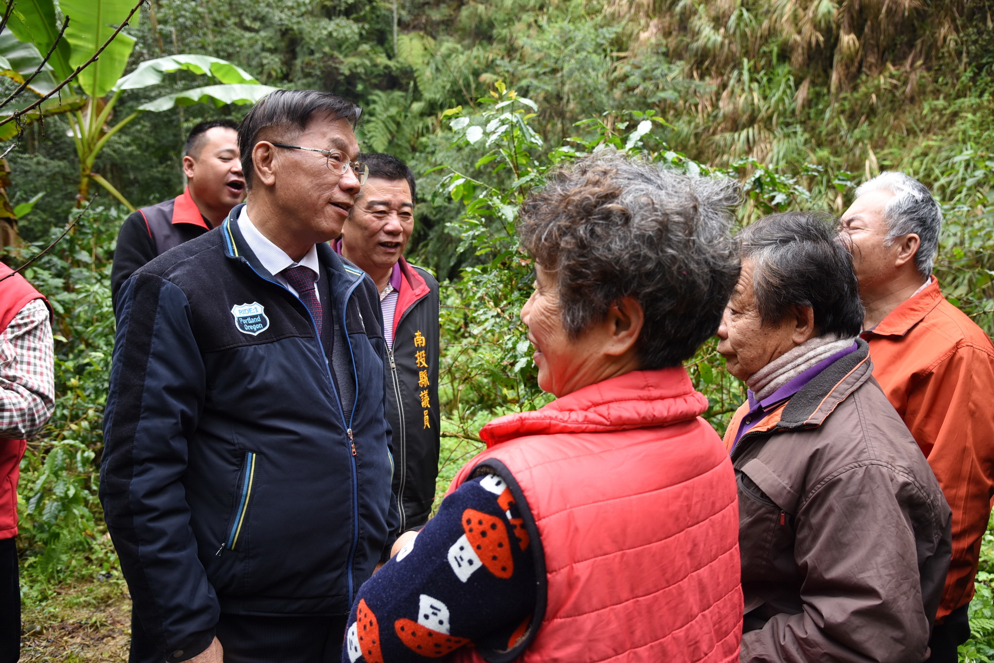 相關圖片2-林縣長會勘埔里多處野溪邊坡整治與道路改善工程