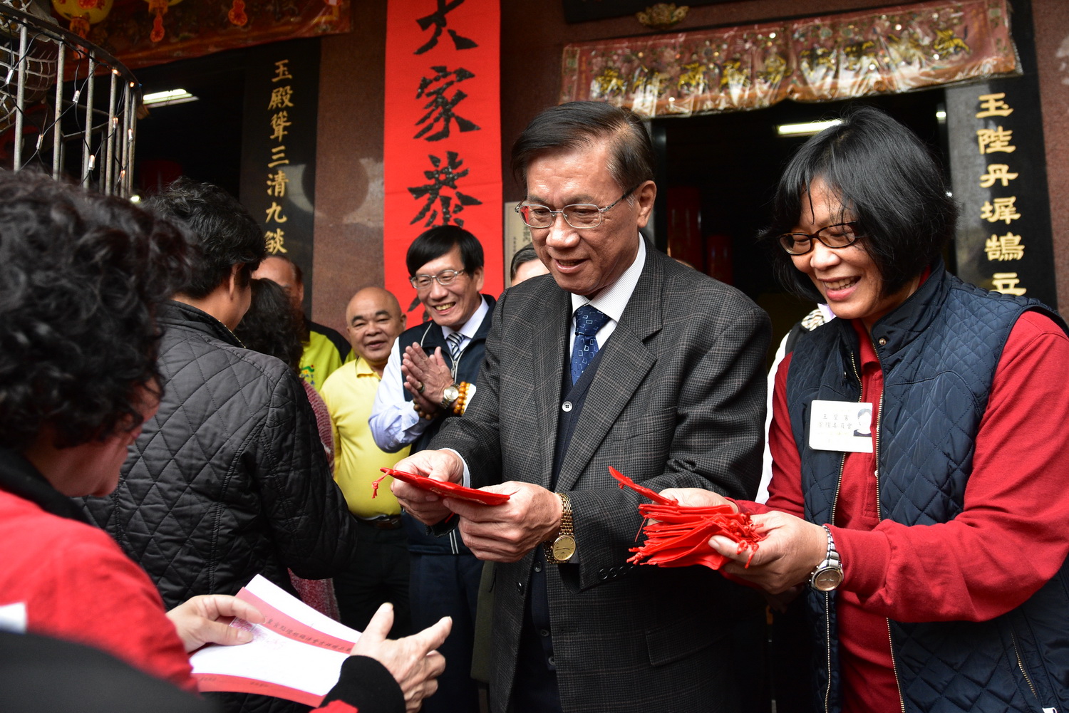 相關圖片2-初九天公生  林縣長到玉皇宮祈福