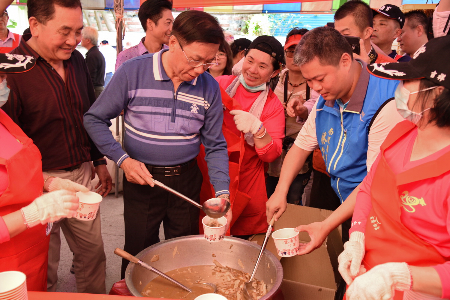 圖片-紫南宮丁酒活動　10萬人呷平安