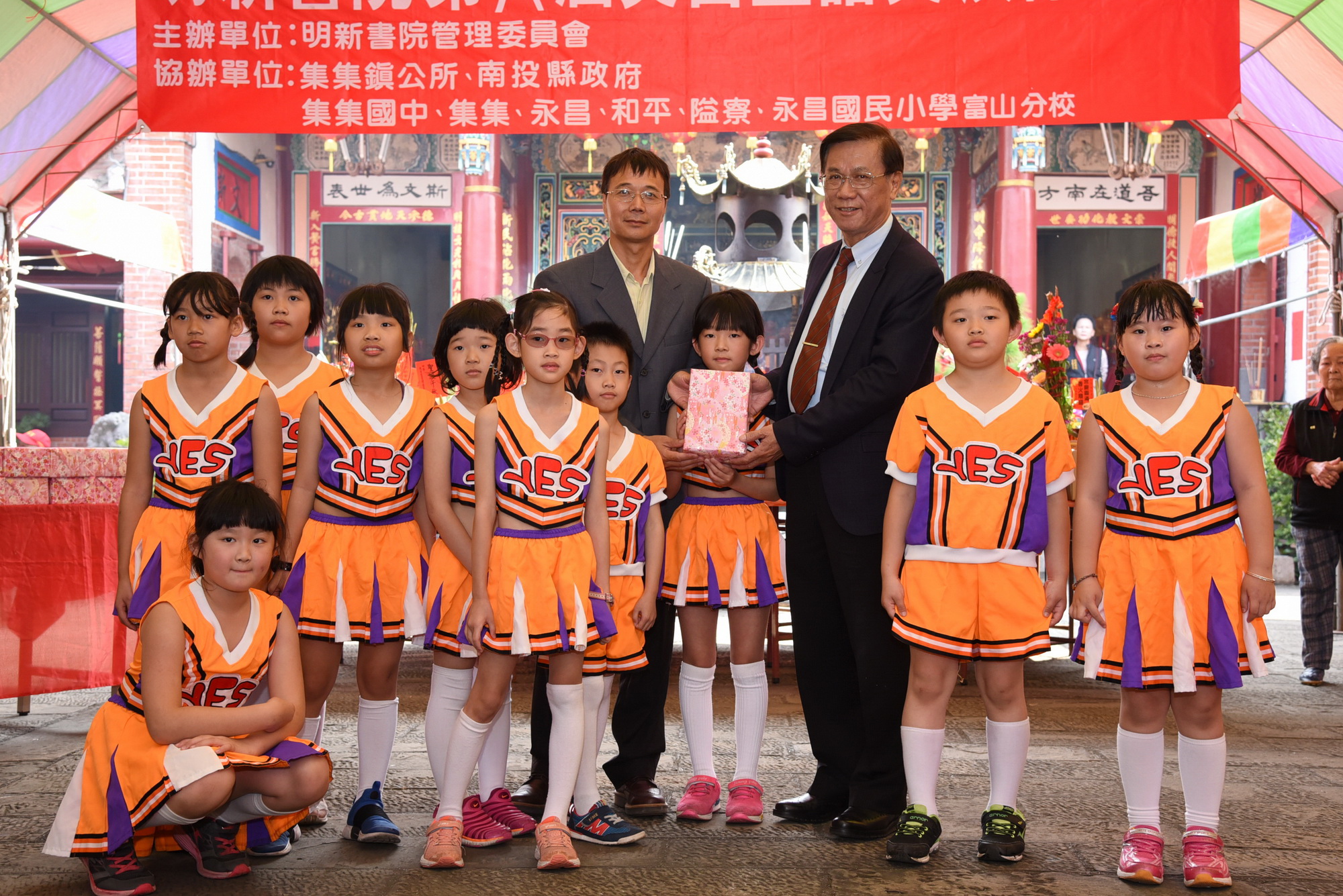 圖片-明新書院文昌帝君誕辰  學生語文社團熱鬧展演