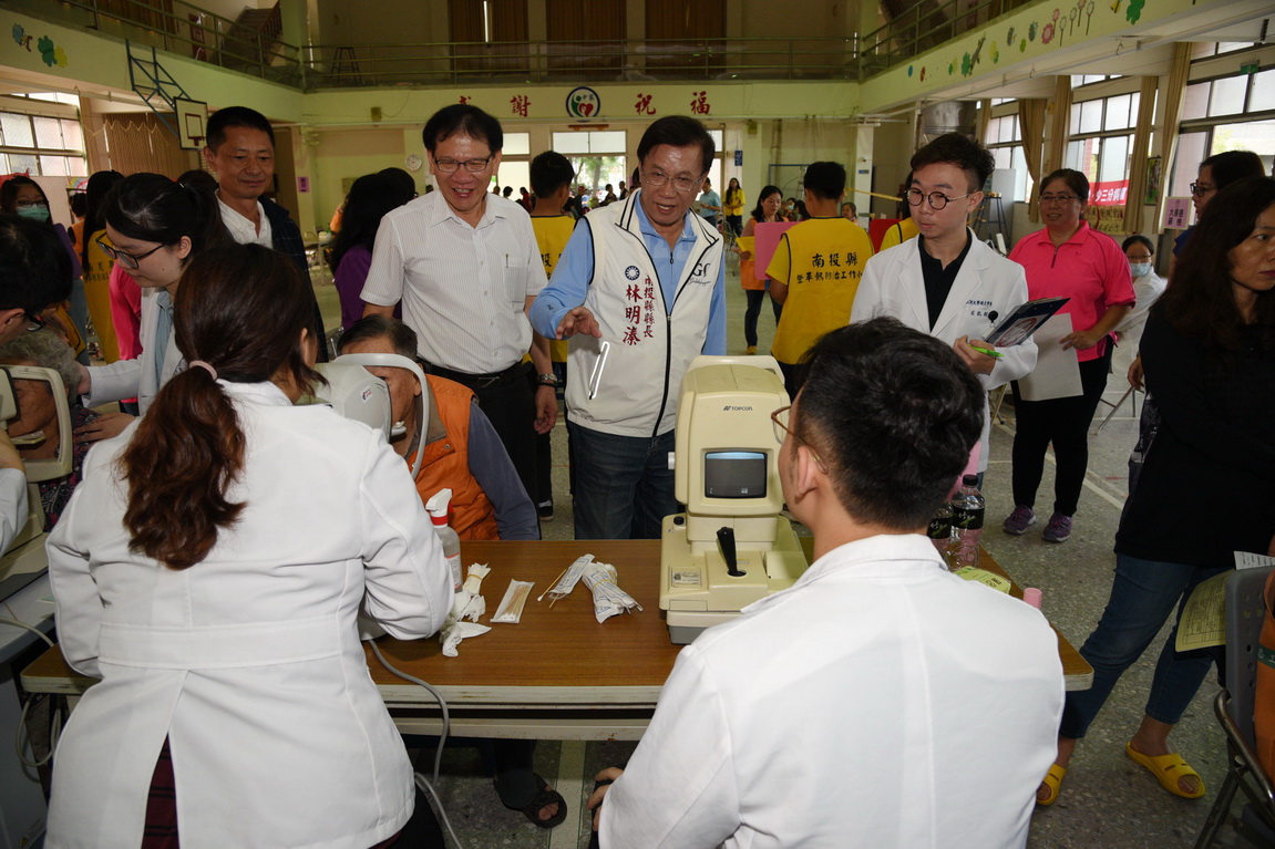 圖片-醫療資源進入偏鄉  中寮鄉民樂健檢