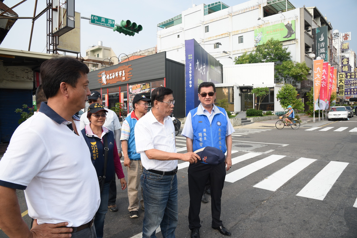 圖片-草屯中興路將重新翻修　今年可完工