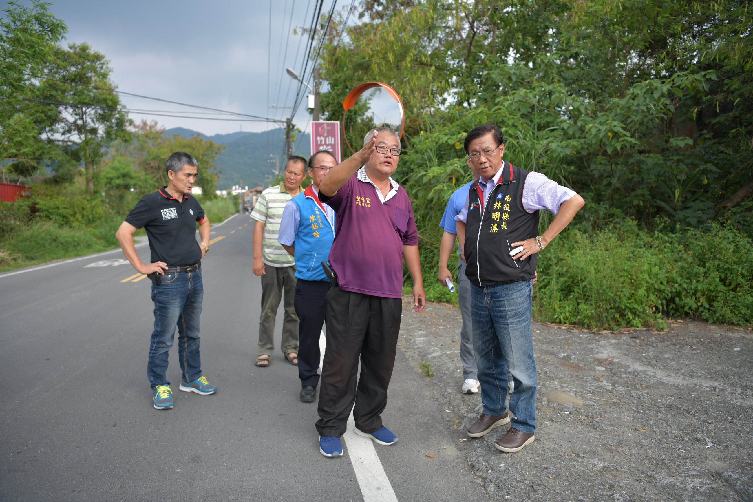 圖片-縣府爭取2千萬施作雨水下水道　改善竹山淹水問題