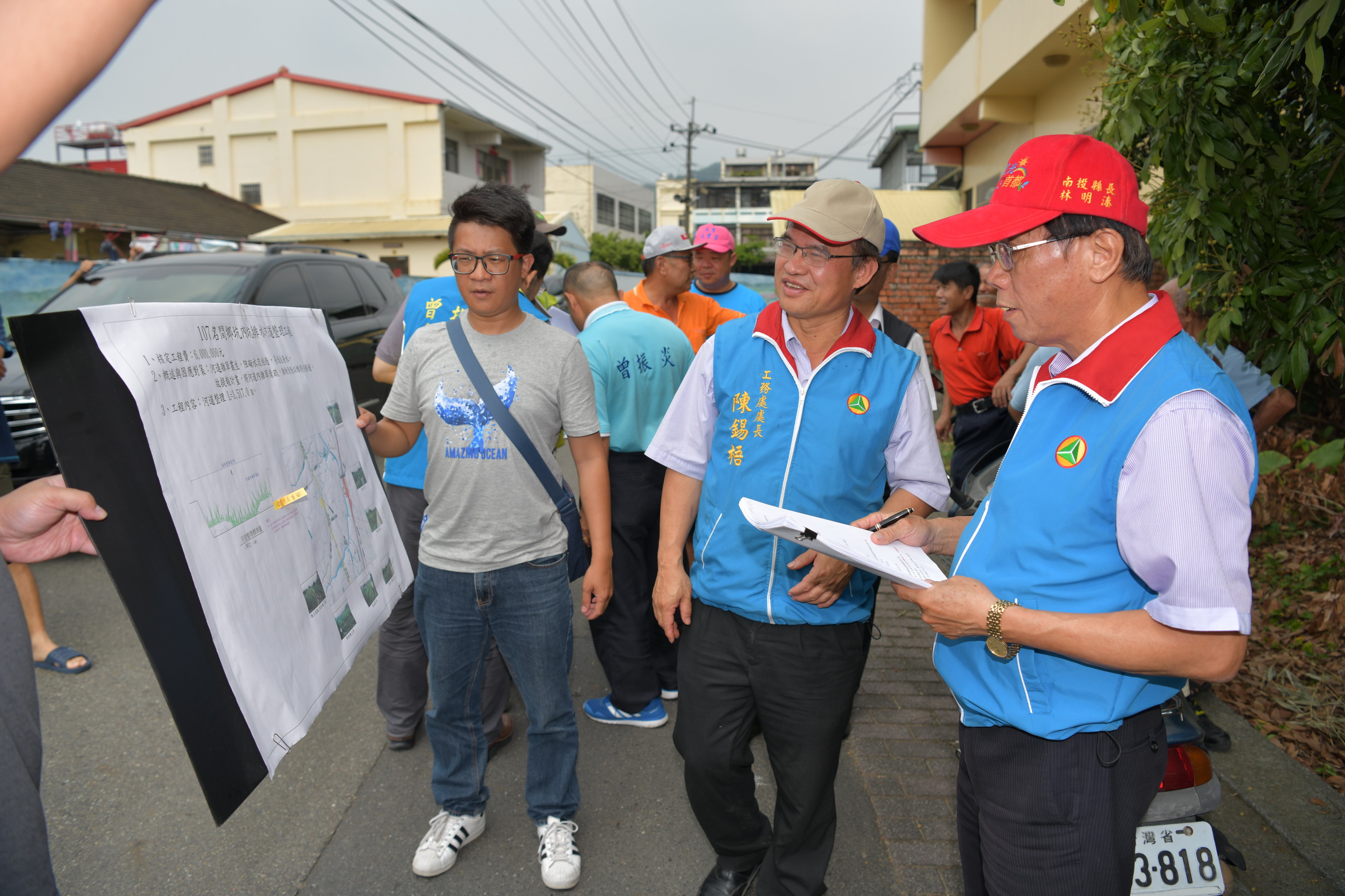 圖片-縣府將花費約2千萬元　改善名間鄉多處道路、排水及野溪整治