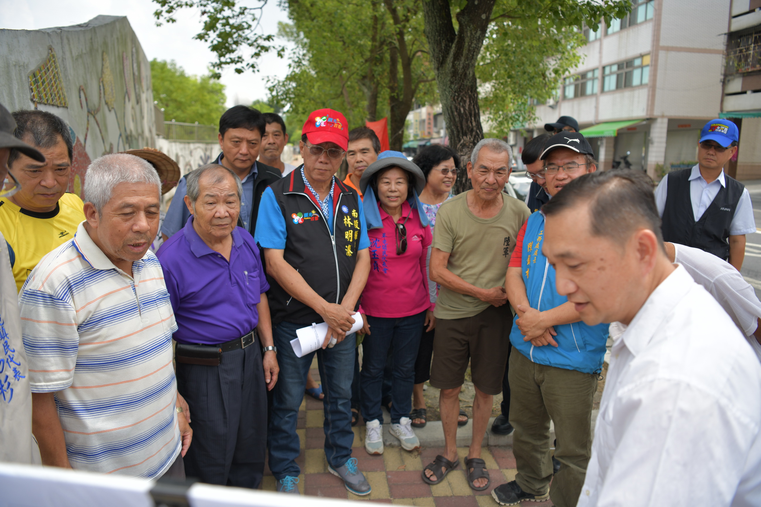 圖片-縣府爭取1,800萬元　解決草屯虎山路淹水問題