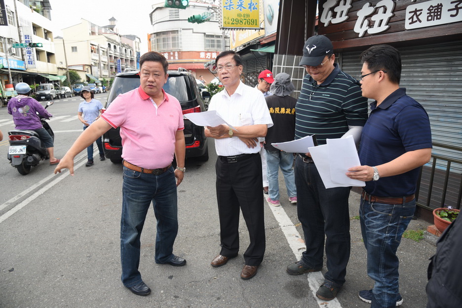 相關圖片1-縣府推動路平專案    將修繕水里、魚池及埔里市區道路