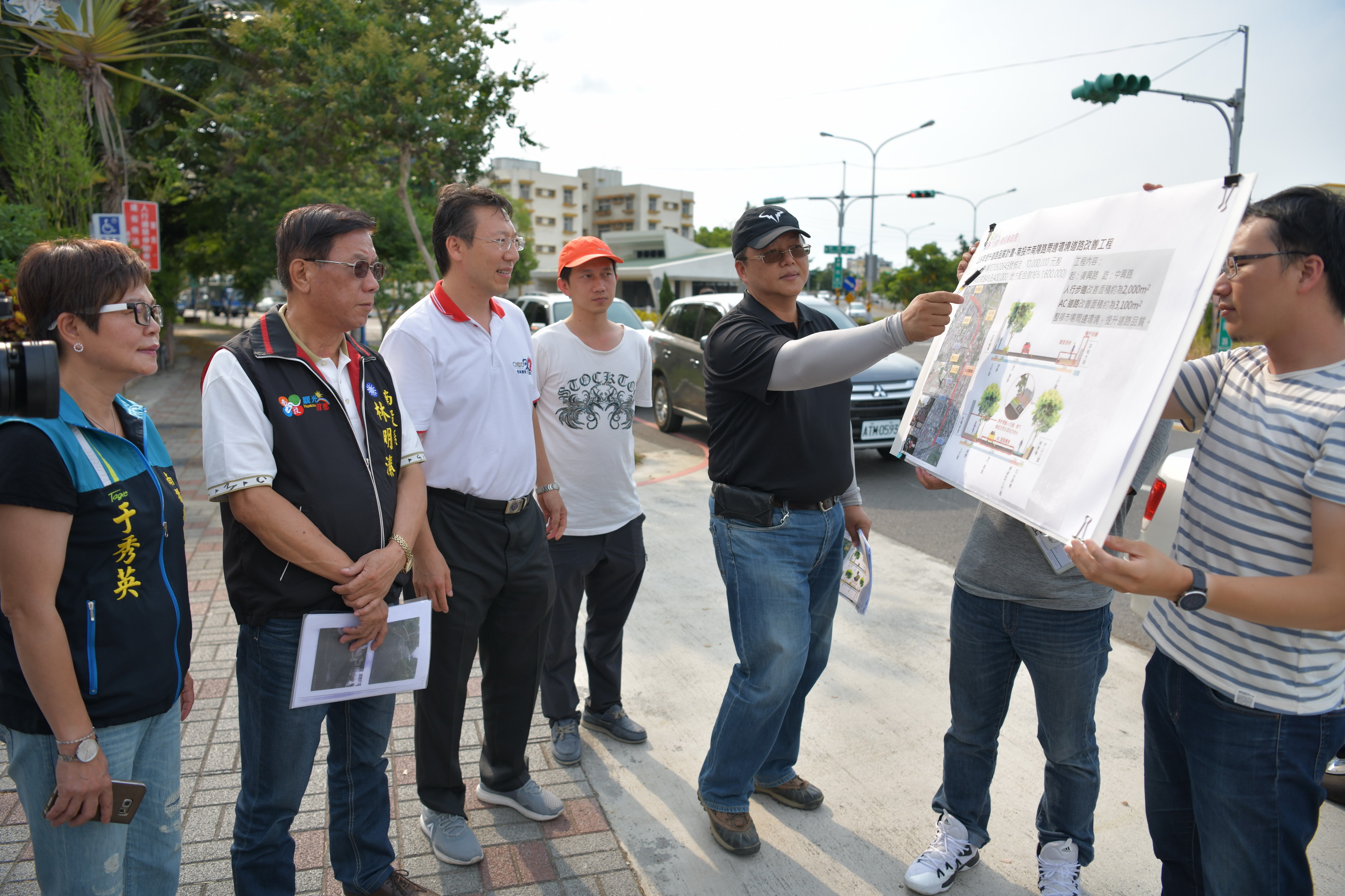 圖片-縣府爭取2,500萬元前瞻經費　改善南投市道路品質