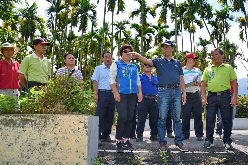 相關圖片1-水里益則坑護岸掏空、淤積 林縣長指示儘速發包改善