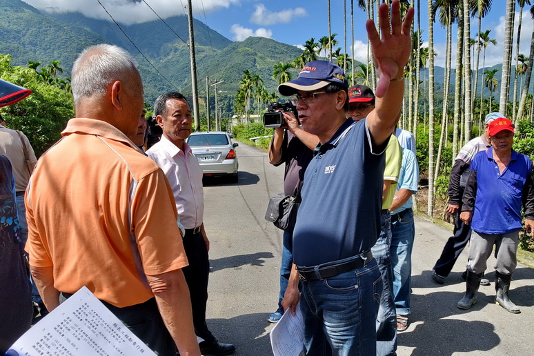 相關圖片4-水里益則坑護岸掏空、淤積 林縣長指示儘速發包改善