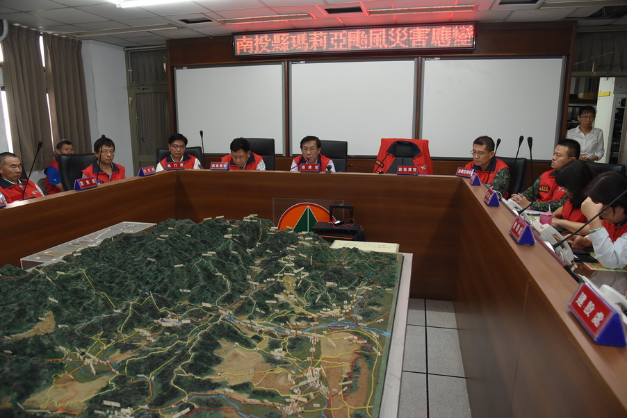 圖片-強颱瑪莉亞襲台 林明溱呼籲民眾做好防颱準備