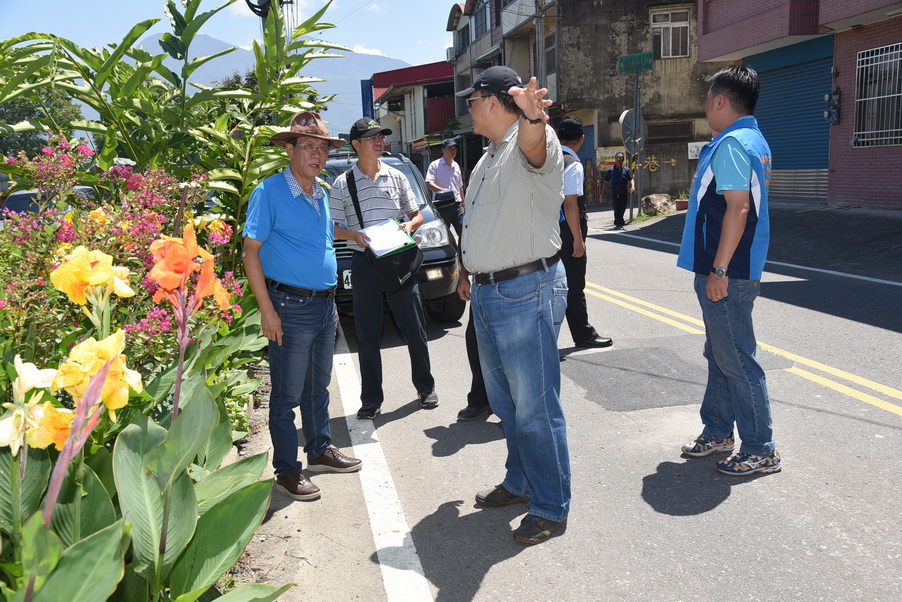 相關圖片1-埔里多處道路、排水溝待改善 林縣長指示速設計發包