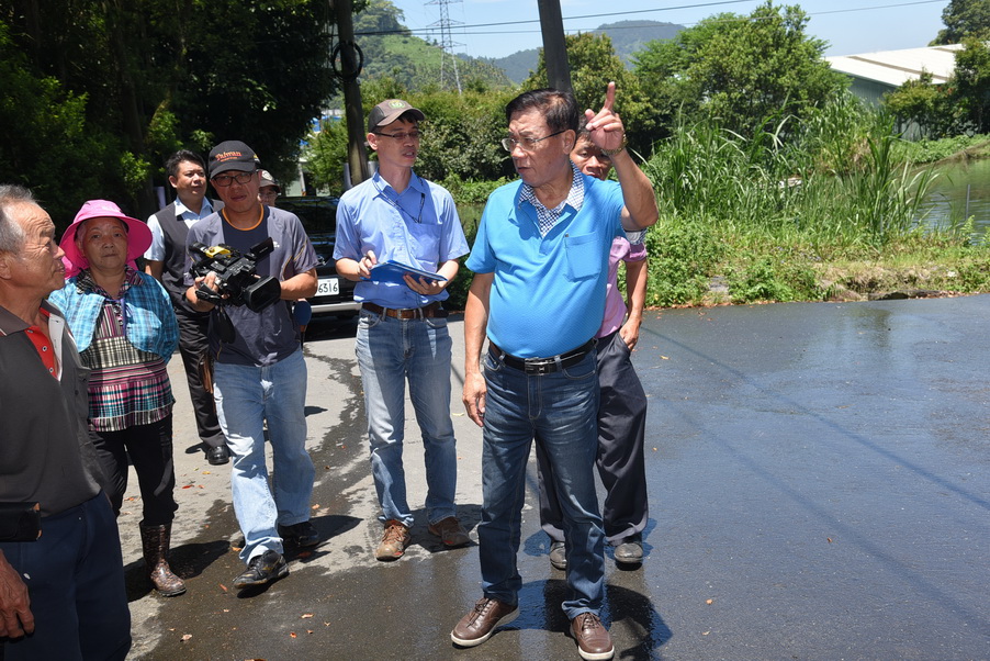 相關圖片2-埔里多處道路、排水溝待改善 林縣長指示速設計發包